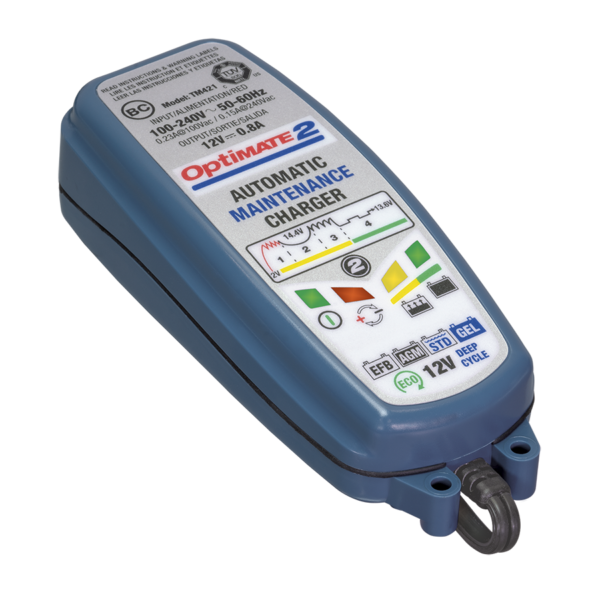 Зарядное устройство OptiMate 2 (1x0,8A, 12V), TM420