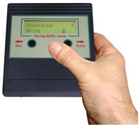ЮГ-2 ТЕСТЕР XDSL-МИНИ (VDSL, VDSL2, ADSL, ADSL2, ADSL2+)