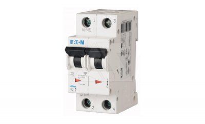 Авт. выключатель FAZ-С1/2, 2P, 1A, хар-ка C, 15kA, 2M