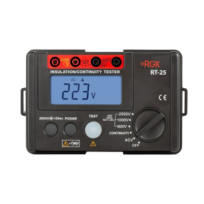 Цифровой мегаомметр RGK RT-25