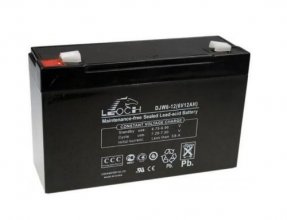 Аккумулятор LEOCH-DJW-6-12-F1 6В 12Ач 151x51x100 мм Прямая (+-)