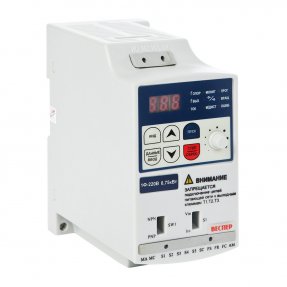 Частотный преобразователь ВЕСПЕР E3-8100K-S1L (0,75 , 1 Ф, 220 В, IP20)