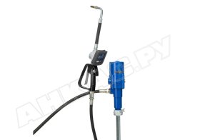 Комплект с насосом для масла 3:1 на бочку 200 л. Pressol длина заборной трубки 860 мм