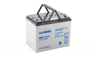 Батарея аккумуляторная Acumax AMG70-12, 12V/70Ah