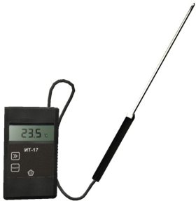 Портативный микропроцессорный измеритель температуры ИТ-17 К-03
