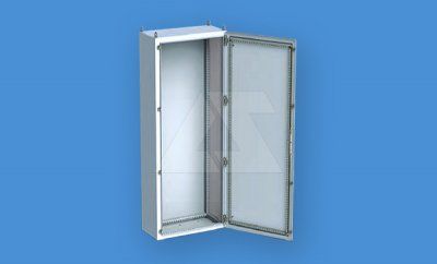 Щит NEOmb моноблочный 1600x800x400мм (ВxШxГ) с монтажной панелью, RAL7035, IP65