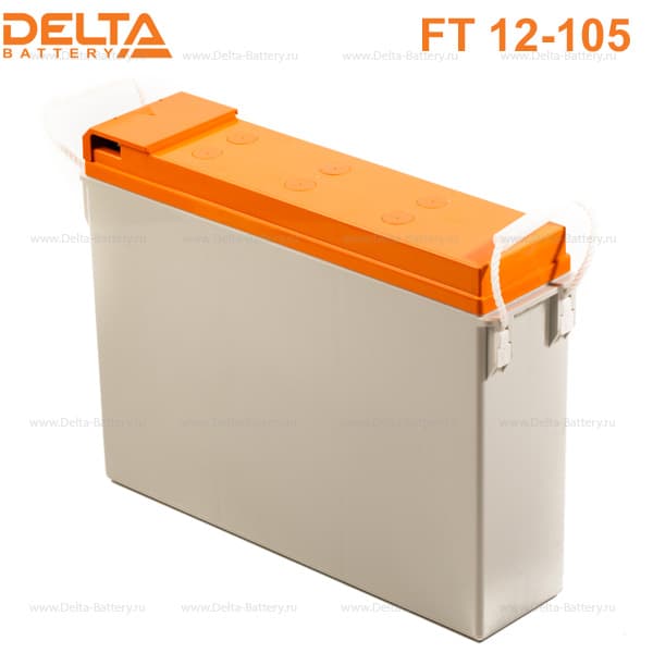 Аккумуляторная батарея Delta FT 12-105 (12V / 105Ah)