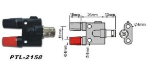 PTL-2158 Переходник BNC-гнездо