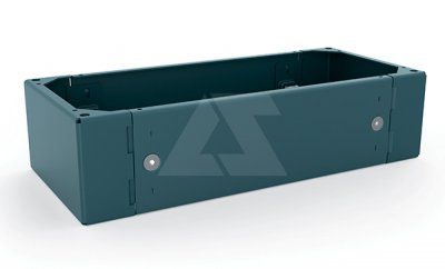 Передние панели цоколя для щита EC 1000x100мм, 2шт с монт. компл RAL5020