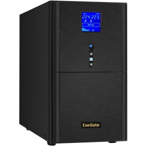 ИБП ExeGate SineTower SN-3000.LCD.AVR.3SH.1C13.RJ.USB