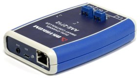 ААЕ-2712 Универсальный контроллер LAN/USB с двумя исполнительными каналами (реле)