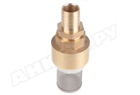 Клапан обратный приемный с сеткой 3/4 дюйма, латунь