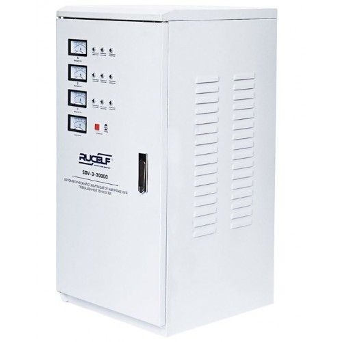 Трехфазный стабилизатор напряжения RUCELF SDV-3-30000