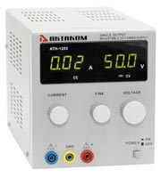 АТН-1253 - источник постоянного напряжения 0-50 В и тока 0-3 А
