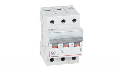 Выключатель нагрузки DX3-IS 125A 3P 3M