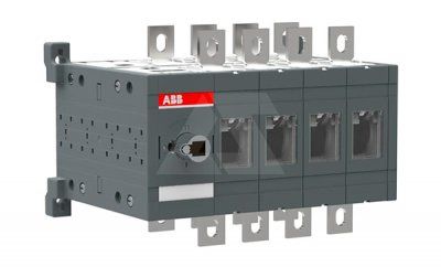 Выкл. нагрузки реверсивный OT400E04C, 400А, 4P, с видимым разрывом, без рукоятки