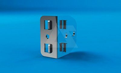 Набор креплений для профиля соединительного, 12шт.