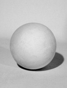 Геометрическая фигура "Шар" (гипс)