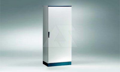 Щит EMOX моноблочный 1800x600x400мм (ВxШxГ) с монтажной панелью, RAL7035, IP66