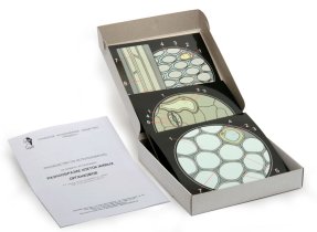 К37 Разнообразие клеток живых организмов (набор из 17 карт) 15х15