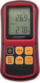 Измеритель температуры цифровой двухканальный МЕГЕОН 16312