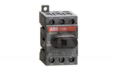 Выкл. нагрузки OT40F3, 40А, 3P, 2M, рукоятка спереди