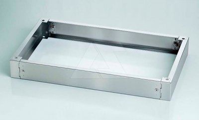 Уголоки с бок. панелями для EMOX основания 400x100мм, нерж. сталь, 2 шт