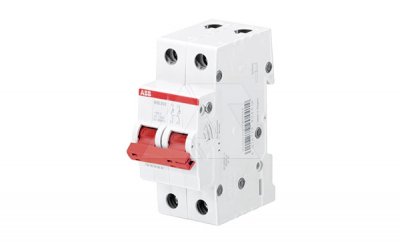 Выключатель нагрузки SHD202/25, 2P, 25A, 10kA, 2M