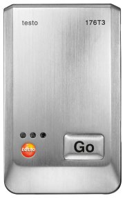 testo 176 T2 2х-канальный логгер данных температуры с разъемом для высокоточного внешнего зонда (Pt100)