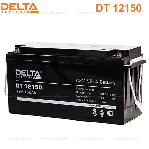 Аккумуляторная батарея Delta DT 12150 (12V / 150Ah)