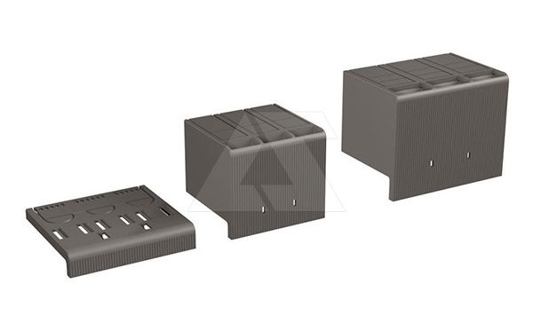 Высокие крышки силовых контактов HTC для XT1, 3P, 2шт. в комплекте