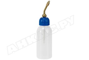 Масленка PE-прозрачная с трубкой Pressol 125 мл, 06864