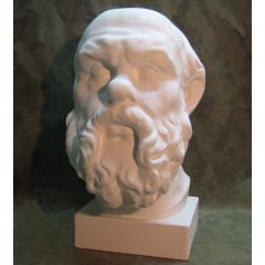 Голова Сократа (гипс)