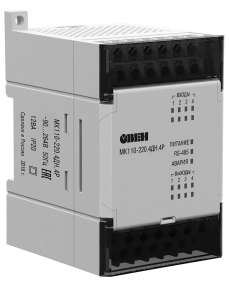 МК110-220.4ДН.4Р модуль дискретного ввода вывода комбинированный (DI/DO)