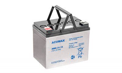 Батарея аккумуляторная Acumax AMG31-12, 12V/31Ah