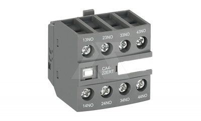 Блок-контакт CA4-22ERT для AF09..AF96, 2н.о.+2н.з., фронт. монтаж