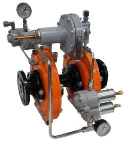 Регулятор давления прямоточный РГП.М-32 со встроенным монитором