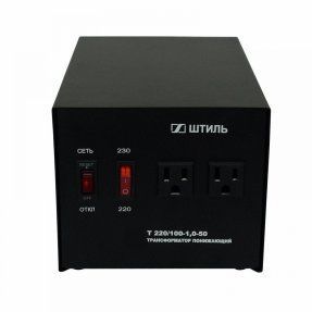 Т 230-220/100-1,0-50 1000ВA черный корпус