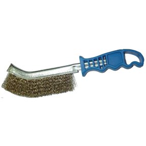 Кордщетка с изогнутой пластиковой ручкой