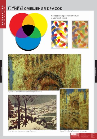 Цветоведение, (18 таблиц)