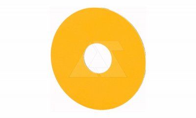 Кольцо желтое Titan M22-XBK для кнопок аварийного останова, без надписей, d=60мм