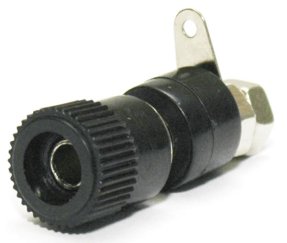 602-black Гнездо (розетка)