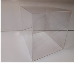 Акриловый коробчатый колпак (без круглого отверстия на задней стенке)  для  газовых измерений