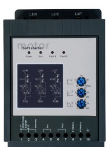 Устройство плавного пуска SAFESAVE SSR40150-A-3P3 75 кВт 150 А, 400В, с байпасом