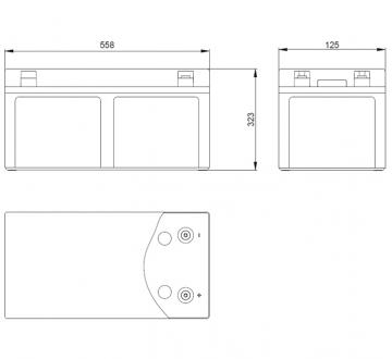 Аккумулятор Coslight 6-GFM-160C