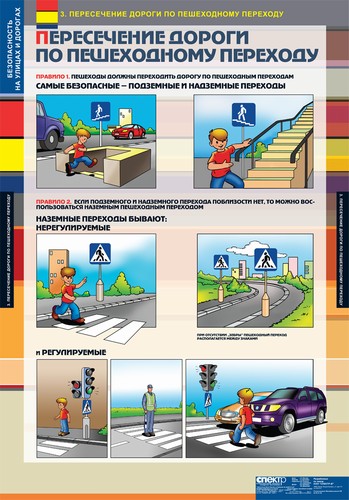 табл. Безопасность на улицах и дорогах (12 шт 68х98)