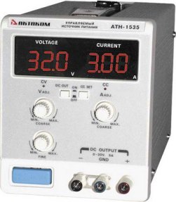 АТН-1535 - аналоговый источник питания с удаленным управлением от ПК