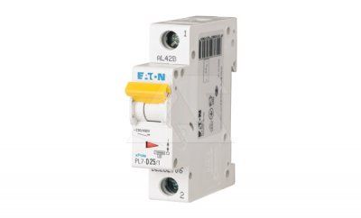 Авт. выключатель PL7-D25/1, 1P, 25A, хар-ка D, 10kA, 1M