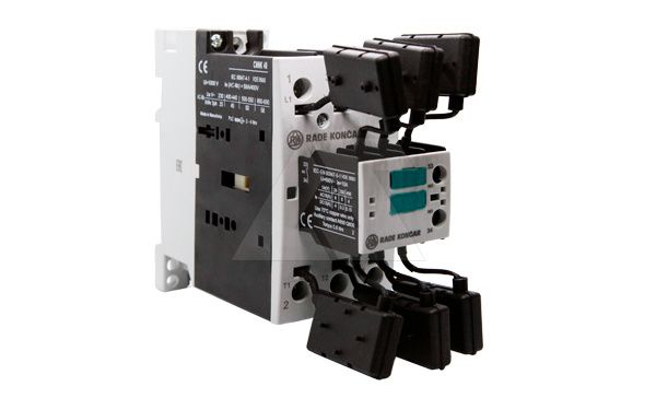 Контактор CNNK 40 10N 230V 50/60Hz, 3P, 40kVAr(400VAC), 230V50/60Hz, 1NO