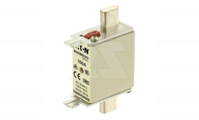 Вставка плавкая NH, 100A, 500VAC, размер 000, тип gG, с двойной индикацией